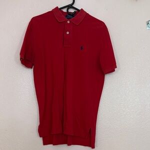 Polo by Ralph Lauren Men's Classic Red Polo Shirt
